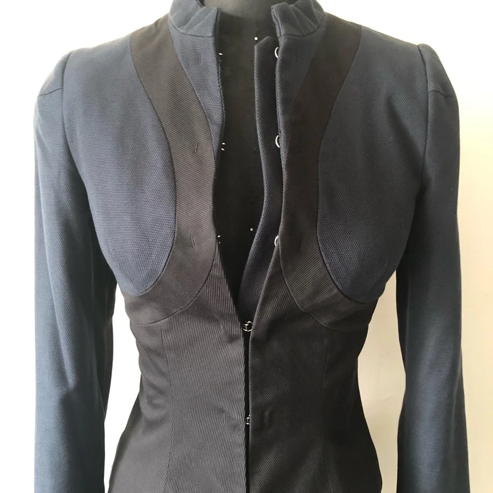 Alexander McQueen Black Tailored Blazer - Picture 2 of 12